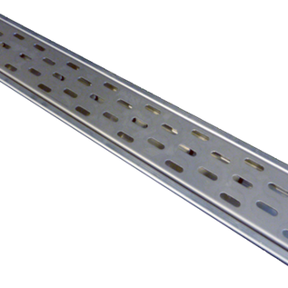 Versandmetall Grille fendue pour les canaux de drainage sans gouttière pour le drainage des surfaces