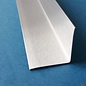 Versandmetall Protection des coins intérieurs en acier inoxydable à 1 pli, surface en option d'un côté avec grain de meulage 320, 150x370 mm longueur 500 mm, épaisseur 1,5 mm
