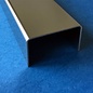 Versandmetall OVERIGE ITEMS [23B] Randprofiel glasblok U-profiel van 1,0 mm RVS geschikt voor glasblok 80, axcxb: 20 x 84 (binnen 82) x 20 mm, lengte 1000mm