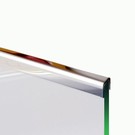 Versandmetall RESTPOSTEN [7A] 2er Set EINFASSPROFIL U-Profil aus Edelstahl  2-fach gekantet Materialdicke 1,0 mm axcxb 15 x 13x 15 mm   (INNEN 11 mm) Länge 2000mm Aussen 2R (IIID) glänzend spiegelnd