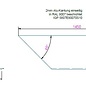 Versandmetall Speciale hoekset ALU raw 90° gevouwen, t=2,0 mm, zichtzijde BUITEN deel 1: asb: 110x20 mm, lengtes: 10 x 1500 mm / 10 x 1800 mm deel 2: axb: 140x20 mm, lengtes: 10 x 1500 mm / 10 x 1800 mm Deel 3-5 volgens tekening, inclusief boringen en versteksneden