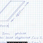 Versandmetall -Profil de couverture spécial en acier inoxydable de 1,0 mm, à double tranchant, surface d'un côté avec grain de mouture 320 en 120 mm de largeur 2500 mm de long - Copy