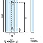 Versandmetall Profil spécial "court" selon le croquis, matériau : acier inoxydable V2A, grain brossé 320, épaisseur de tôle 1,0 mm, axcxb : 15x32x15 mm, longueur : 630 mm, avec alésages de 4,5 mm sans fraisage selon le croquis