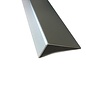Versandmetall Sonder Set 4 Stück  Winkel aus Aluminium Al 99,5 Oberfläche blank, foliert, ungleichschenkelig 95° gekantet,  Materialstärke 1,0 mm,  axb= 200x10mm, Länge 2500mm, Sichtseite AUSSEN