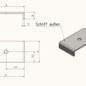 Versandmetall Clip U7-U7, kleine stukjes van 1,5 mm RVS 1 stuk gebroken correl 320