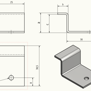 Versandmetall Clip Z1-Z3, petits morceaux de 1,5 mm RVS 1 chaque correl cassé 320