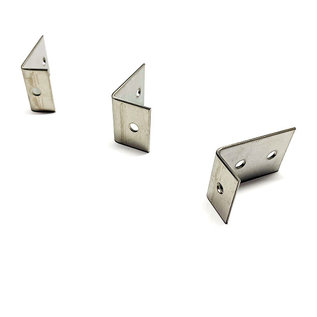 Versandmetall Angle W4-W6, petites pièces en inox 1,5 mm, 1 côté brossé grain 320