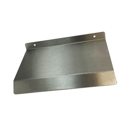 Versandmetall Weersbescherming, klein lessenaarsdak met druiprand van 1,5 mm geslepen roestvrij staal voor schakelaars, wanddozen, brievenbussen.