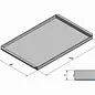 Versandmetall RESTPOSTEN Sonder Edelstahlwanne R2 geschweißt Materialstärke 1,5mm 250x500mm Außen Schliff K320,Höhe 30mm