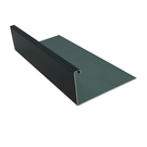 Versandmetall Bande pare-gravier petite non perforée en aluminium anthracite (similaire à RAL 7016) ou anodisée. (E6/EV1) Hauteur 40 à 140 mm