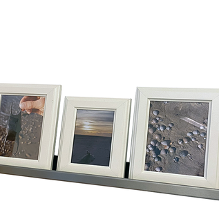 Versandmetall Barre à photos de longueur spéciale, tableau photo, étagère à épices en acier inoxydable, environ 80 mm de profondeur, meulé des deux côtés (grain 320) longueur 1,6 m (1 600 mm)