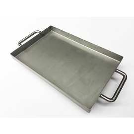 Versandmetall Resterende voorraad: RVS kuip, { R1 } 1,5mm, INSIDE snede K320, diepte 1000 mm, breedte 600 mm, hoogte 60mm, inclusief beugelgrepen