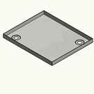 Versandmetall RESTERENDE VOORRAAD roestvrijstalen douchebak, douchebak { R1 } 1,5 mm, INTERNE slijping K320, 600x700 mm, hoogte 50 mm, 2 afvoeren diagonaal