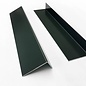 Versandmetall Angle spécial en aluminium de 2,0 mm, simplement plié, surface anthracite revêtue d'une bande sur un côté (similaire à RAL 7016), axb = 30x200 mm, longueur 400 mm