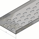 Versandmetall Partie inférieure de la gouttière Bangkirai en acier inoxydable brossé de 1,5 mm pour caniveaux de drainage largeur d'entrée 145 mm