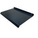 Versandmetall Wetterschutz, kleines Pultdach mit Abtropfkante aus 1,5mm starkem Aluminium einseitig anthrazit für Schalter, Wallbox, Briefkasten.
