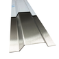 Versandmetall Profil Omega 20, pont de câbles en acier inoxydable avec 4 plis, surface avec meulage d'un côté, grain 320, longueur 2 m