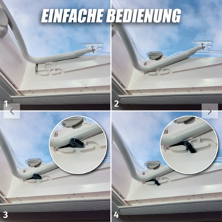 Manufaktur 3D SKYSAFE 2x Sicherungs-Clip Dometic Mini - Midi Heki