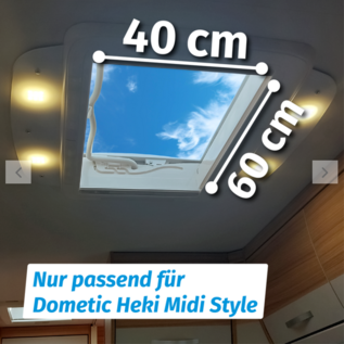 Manufaktur 3D SKYLOCK 2x zekering Dometic Midi Heki Style (40x60 cm)