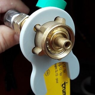 Manufaktur 3D SPIDERLOCK gassleutel voor gasregelaar drukregelaar camper caravan tuingrill (compact type)