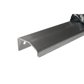 Versandmetall Stabiele roestvrijstalen handgreeplijst, variant 2: meubelgreep, ladegreep, randgreep