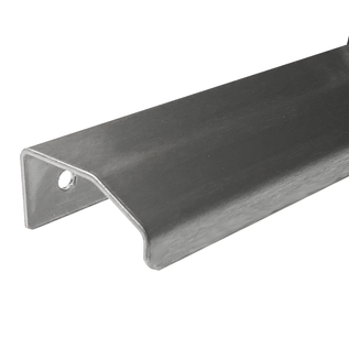 Versandmetall Stabile Edelstahl Griffleiste, Variante 2: Möbelgriff Schubladengriff Kantengriff