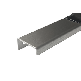 Versandmetall Stabiele roestvrijstalen handgreeplijst, variant 1: meubelgreep, ladegreep, randgreep