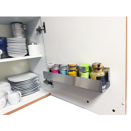 Versandmetall Étagère à épices, étagère d'armoire, en acier inoxydable de haute qualité