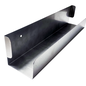 Versandmetall Étagère à épices, étagère de placard, profondeur 76 mm, en acier inoxydable de haute qualité rectifié d'un côté (grain 320)