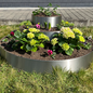 Versandmetall - 3 anneaux pour plantes en acier inoxydable, diamètre 47cm, 63cm et 94cm