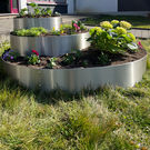 Versandmetall - 3 anneaux pour plantes en acier inoxydable, diamètre 47cm, 63cm et 94cm