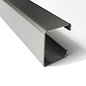 Versandmetall Sonderset 100 Meter (50x2000mm ) C Profil aus V4A Edelstahl .Blechstärke 1,5mm 20x32mm,Nutt 16mm