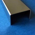 Versandmetall -Set 30 Stück Edelstahl U Profile ,spiegel poliert  Blechstärke 1mm ,maß 30x60x30mm ,Länge 200mm