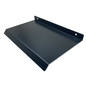 Versandmetall Protection spéciale contre les intempéries, petit toit en appentis avec larmier en aluminium de 1,5 mm d'épaisseur, unilatéralement anthracite L=m 600mm t= 250mm