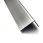 Versandmetall STOCK RESTANT [16A] Jeu de 10 cornières en acier inoxydable, à un seul tranchant, finition de surface K320, côté visible INTÉRIEUR, axb : 10x10 mm, épaisseur du matériau 1,0 mm, longueur 2500 mm - Copie