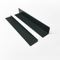 Versandmetall RESTERENDE VOORRAAD 13A] Set van 4 aluminium hoeken, antraciet, gelijkbenig, 90° gebogen, zichtbare zijde BINNEN 20x20mm, materiaaldikte: 1,5 mm, lengte 1000 mm