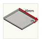 Versandmetall Edelstahl Duschwanne, Duschtasse  1,5mm  umlaufender Rand 3x 20 +1x40mm, INNEN  Schliff K320, Tiefe ab  500 mm, Breite  ab  600 mm, 1 oder 2 Ablaufbohrungen, verschiedene Höhen