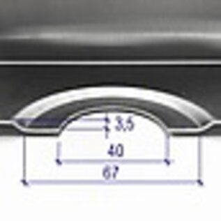 Versandmetall r roestvrijstalen douchebak, douchebak { R3A } 1,5 mm rondom 20 mm, diepte 660 mm, breedte 760 mm, (buitenmaat) hoogte 50 mm, 2 afvoergaten diagonaal