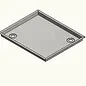 Versandmetall r roestvrijstalen douchebak, douchebak { R3A } 1,5 mm rondom 20 mm, diepte 660 mm, breedte 760 mm, (buitenmaat) hoogte 50 mm, 2 afvoergaten diagonaal