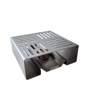 Versandmetall 2-delige RVS warmer, voor 2 theelichtjes, voor het warmhouden van theepotten of koffiepotten