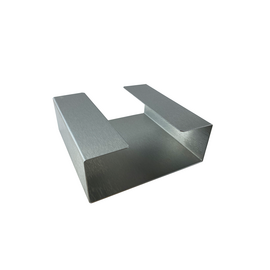 Versandmetall Réchaud simple en inox, 15x15x5,5cm pour 2 bougies chauffe-plat