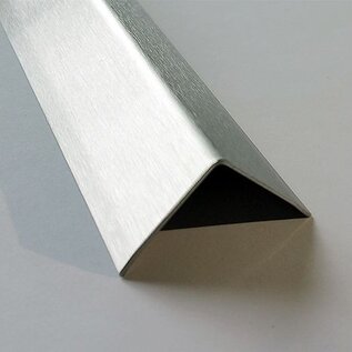 Versandmetall Ensemble économique de supports de protection des bords à triple tranchant 50 x 50 x 2,0 mm longueur 1500 mm K320 - Copy