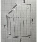 Versandmetall Receveur de douche spécial en acier inoxydable {R3A} 1,5 mm, finition intérieure K320, dimensions avec rebord : 1040 x 683 mm, hauteur 30 mm, rebord périphérique 20 mm, 1 bonde