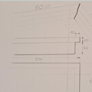 Versandmetall Sonder - Edelstahl Duschwanne, Duschtasse { R3A } 1,5mm , INNEN Schliff K320, Maße 800x600mm,Höhe 40mm . fertigung nach Skizze