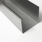 Versandmetall Set regenafvoergoten P1, bakgoot van roestvrij staal 1.4301 met K320 geborstelde afwerking, afmetingen 30x30x30 mm, 4x1000 mm, 3x2000 mm, 1x2500 mm, 3 verbindingsstukken, 4 90° buitenhoeken, 2 rechter eindstukken, 2 linker eindstukken met DN 25 afvoerspig