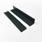 Versandmetall Set Aluminiumwinkel anthrazit ungleichschenkelig 90° gekantet, t=1,5mm Sichtseite aussen: 8x 20x55x2420mm , 2x 20x65mm. Sichtseite innen: 6x 15x45x2350mm