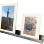 Versandmetall Sonder Bilderleiste, Fotobord, Gewürzregal  aus   Edelstahl, ca. 100mm tief, beidseitig geschliffen (Korn 320) Länge 1,2m (  1.200mm )