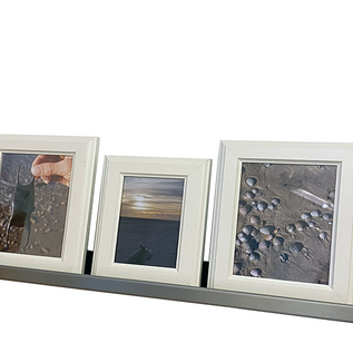 Versandmetall Speciale set van 4 fotolijsten/fotoplanken/kruidenrekken van roestvrij staal, 80 mm diep, aan beide zijden geborsteld (korrel 320), 1200 mm lang; 1 aluminium, ruw op maat gesneden 600x600 mm, plaatdikte 1,5 mm, beschermfolie aan één zijde; staal, ca. 100