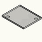 Versandmetall Sonder - Edelstahl Duschwanne, Duschtasse { R1A } 1,5mm , INNEN Schliff K320, Maße 670x1100, Höhe 50mm 2 x Ablaufbohrung