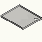 Versandmetall Speciaal - Douchebak van roestvrij staal, douchebodem {R1A} 1,5 mm, binnenzijde K320 geborstelde afwerking, afmetingen 670x1100 mm, hoogte 50 mm, 2 afvoergaten - Copy - Copy